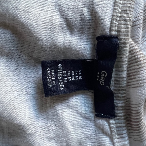 Gap Women's Asymmetrical Pattern Sleeveless Maxi Beach Dress Cream M EUC - Picture 5 of 6